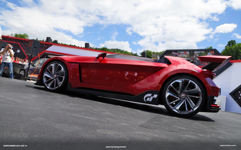 Illustration for article titled The Volkswagen GTI Vision Gran Turismo Is Bonkers In Real Life